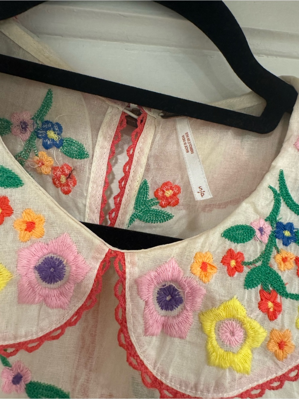 Free People Flowers of Love Top - Picture 2 of 6